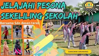 Jalan sehat sambil menjelajah seputaran sekolah
