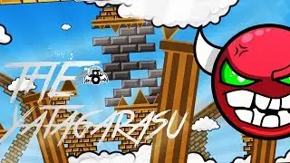 Geometry Dash 2.1 ~ The Yatagarasu by Manix648 ~ Awesome Bossfight :D [Medium Demon].
