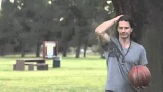 An actor prepares on 