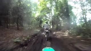 Core Enduro Practice Day 01/09/2013 on KX 125 with CRF250 (Part 3)