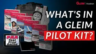 What's included in a Gleim Aviation Pilot Kit?