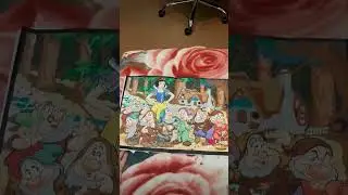 том 11 раскраски , Белоснежка и 7 гномов