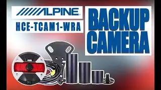 ALPINE JEEP SPARE TIRE REAR CAMERA unboxing