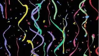 Футаж - Карнавальная хлопушка