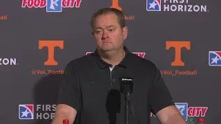 Head Coach Josh Heupel speaks as Vols prepare to face Kent State