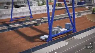 Straddle Carriers | Lifting Cranes | Mounted on tires
