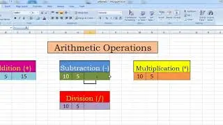 Applying Arithmetic Operation Using MS Excel
