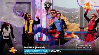 TeenNick (Poland) continuity + ads | March 26, 2026 • reklama | 26 marca 2026 r.