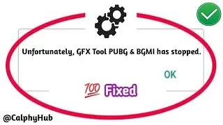 Unfortunately GFX Tool PUBG & BGMI has stopped fixed | fix GFX Tool PUBG & BGMI keeps stopping 