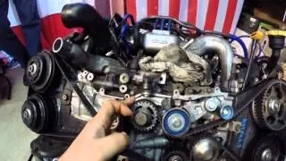 Установка ГРМ на моторах Субару (EJ206-208, EJ205-207) Subaru Legacy Blitzen 2002