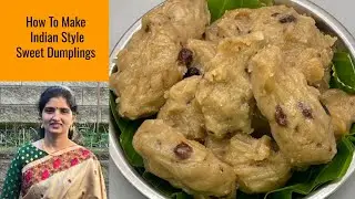 Sweet Dumplings / Healthy Evening Snack Recipe