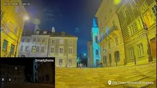Нічний тест камери з технологією OwlView