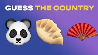 Guess the country - Emoji quiz game #funquiz #guess