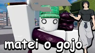 lançou o fushiguro toji no jujutsu kaisen do roblox (sorcerer battlegrounds)