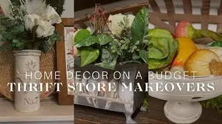 Thrift store makeovers/Home Decor on a budget/Thrift Flips