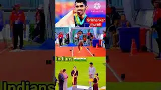 Proud Moment❤🇮🇳| Asian game long jump 8.37 🥈medal Srishankar murali qualified for Paris Olympic🤸‍♀️🥇
