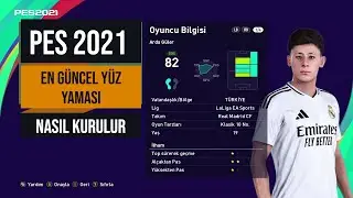 PES 2021 | T99 V8 Uyumlu EN GÜNCEL YÜZ YAMASI! 🔥 HD Grafik & KOLAY KURULUM