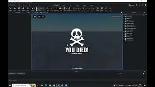 Death Screen Gui - Roblox Studio