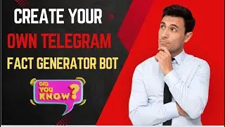 How to create a telegram fact generator bot? | FACT GENERATOR BOT | SHIKARI | #telegram #bot #facts