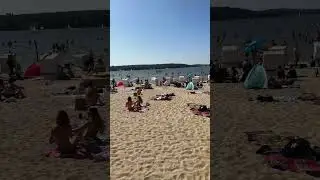 Strandbad Wannsee - Berliner Bäder Lake shore swimming city beach Berlin Germany