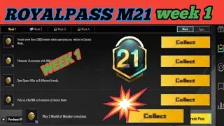 Season c4s11 M21 week 1 mission explain | Pubg Mobile rp mission |pubgm&bgmi