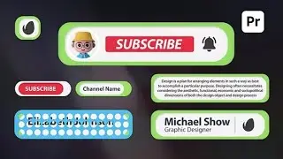 Pro Template DownloadYoutube Lower Thirds Premiere Pro Template Download
