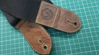 OMGUITARS. Custom guitar strap. Ремень для гитары ручной работы.