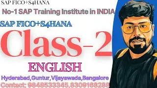 #Class-2:SAP S/4 HANA Introduction,SAP S/4 HANA Course For Beginners,SAP FICO+S/4 HANA course class