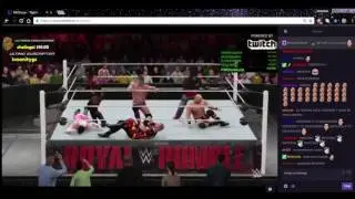 WWE 2K16 ROYAL RUMBLE 10 MAN  INCLUIDOS GALOZ,CHOCO,SMASH Y SIDERAL