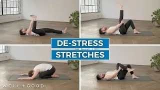 12 Minute De-Stress Stretch | Good Stretch | Well+Good