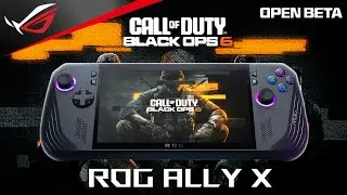 COD: Black Ops 6 en la ASUS ROG ALLY X! Pruebas de desempeño!