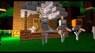 Minecraft Animation: It must be Halloween