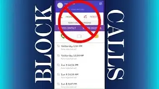 How To Block Calls on Android 7 | How to Block A Number on Android 7 | Manage Call Block List