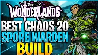 *BEST* Spore Warden CHAOS 20 Build - Solo ALL Endgame Content! (Tiny Tina's Wonderlands) + Save File