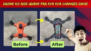 Drone Experiments: HQ WiFi Camera Drone Me Bas Itna Sa Saman