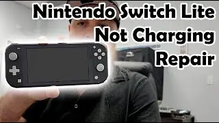 Nintendo Switch Lite NOT CHARGING.  Charging port repair