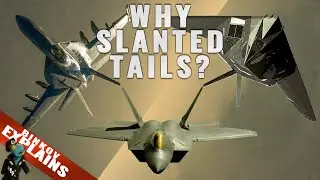 Why do fighter jets have slanted tails? (Explained!)