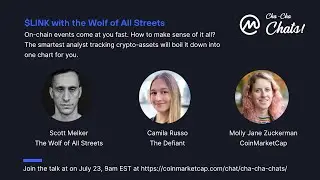✏️ Cha-cha-chats: $LINK with the Wolf of All Streets