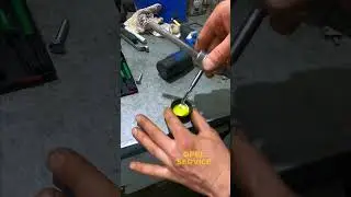 Repair of a stripped thread on an aluminum cylinder block 