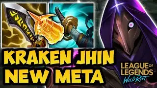 KRAKEN JHIN IS THE NEW META | DARK STAR JHIN GAMEPLAY | JHIN WILD RIFT | WILD RIFT