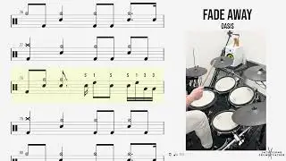 🥁 Fade Away - Oasis - (DRUMS ONLY)