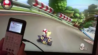 Playing Mario Kart with a calculator