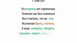 Глагол (5 класс, видеоурок-презентация)