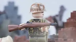 Lego WW2 Hacksaw Ridge - Trench Battle