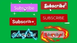 YOUTUBE SUBSCRIBE BUTTON ANIMATION PACK FREE