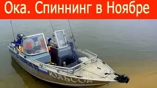 Рыбалка на Оке. Спиннинг в Ноябре
