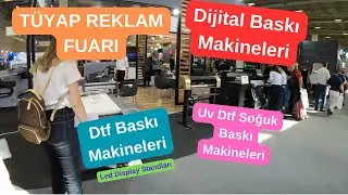 Tüyap reklam ve dijital baskı sistemleri fuarı 2023