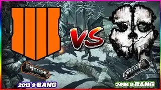 COD GHOSTS 9 BANG VS  COD BO4 9-BANG (2013 VS  2018)