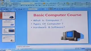 Powerpoint Prestation  banana sekhe #trending #computer #viral #powerpoint #@#🙏🙏