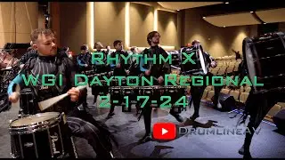 2024 Rhythm X Full Run WGI Dayton 2-17-24